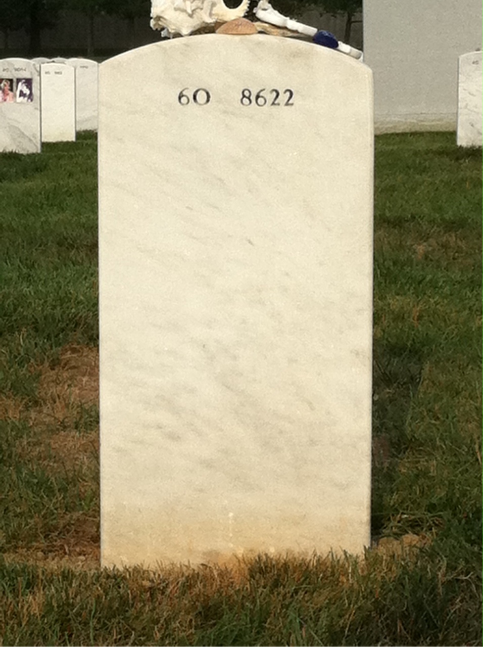 Back of headstone — Matthew Bolar