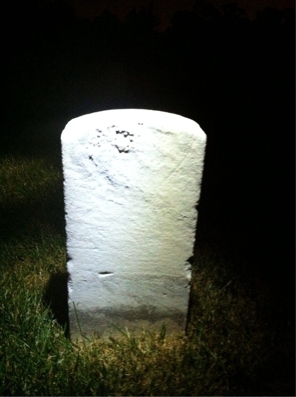 Back of headstone — Joseph Mcnamara