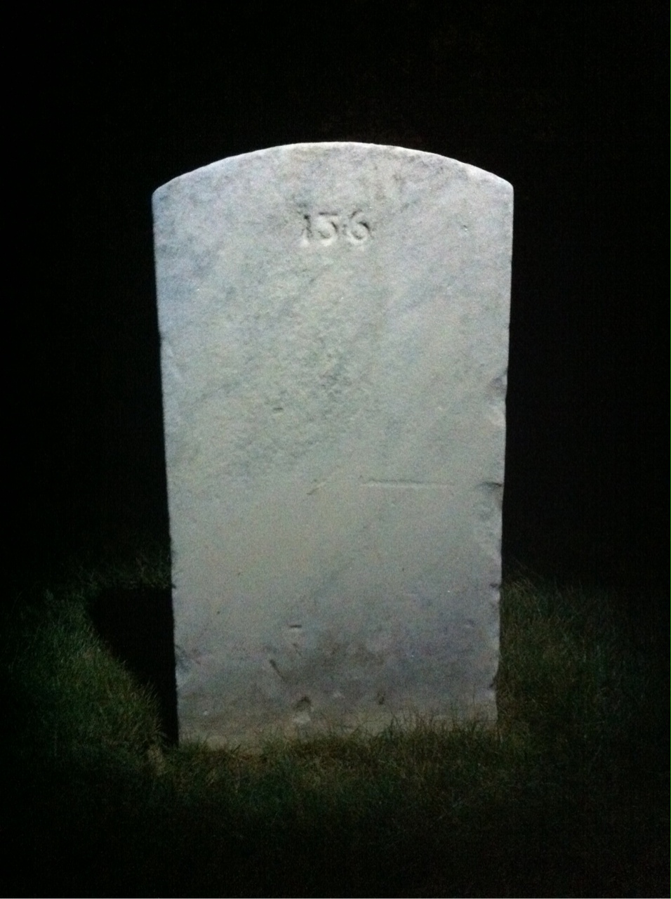 Back of headstone — Clifford Bausor
