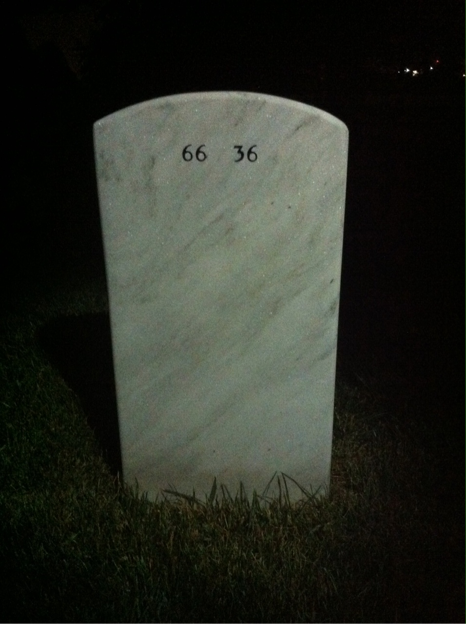 Back of headstone — Peter Mongilardi