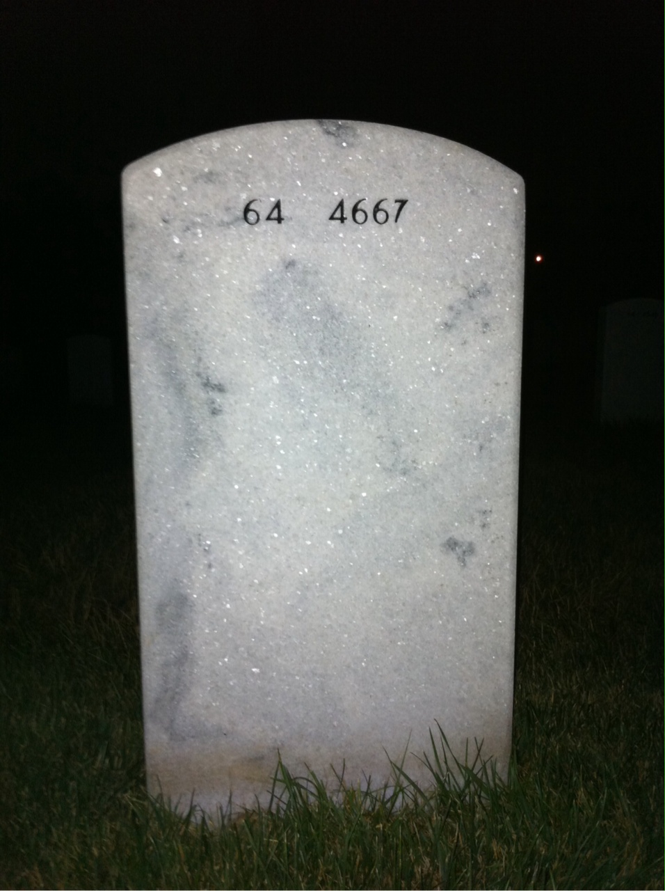 Back of headstone — Helen Roslonowski