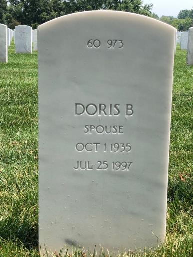 Back of headstone — Darlington Andrews