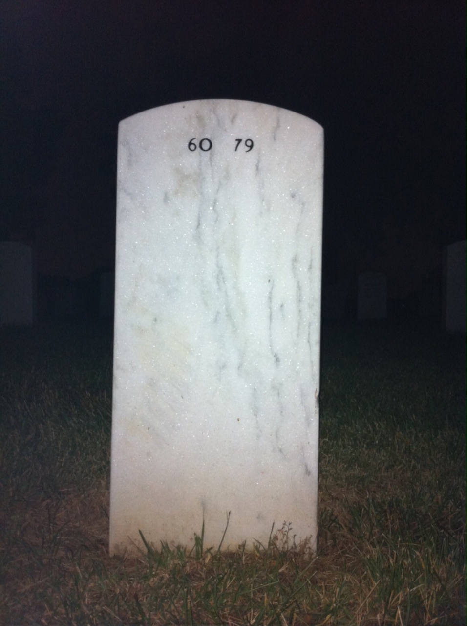 Back of headstone — Anthony Lombardi