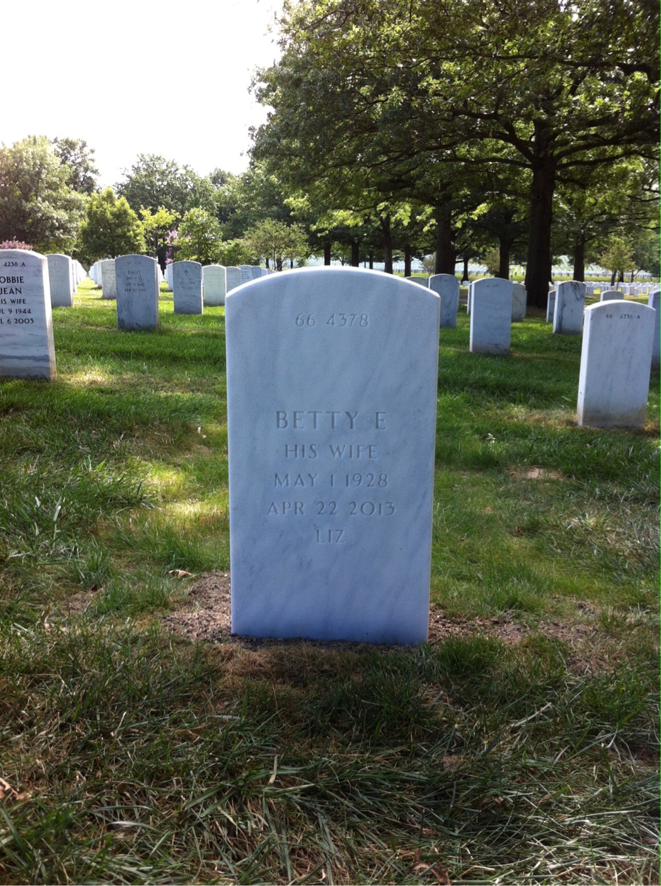 Back of headstone — Samuel Dalzell