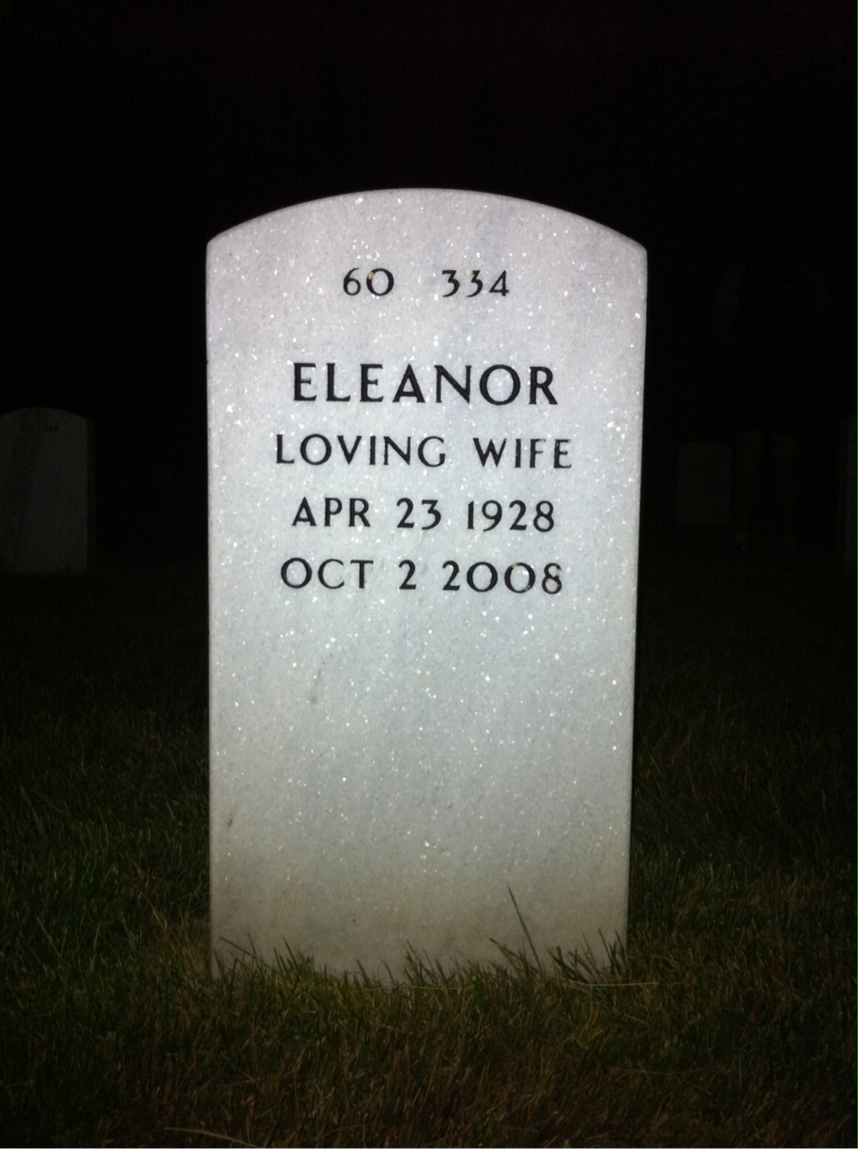 Back of headstone — Vladimir Skuby