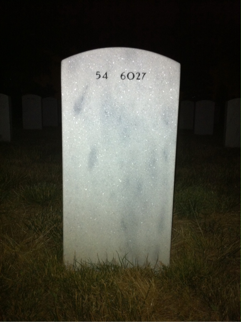 Back of headstone — Robert Rich