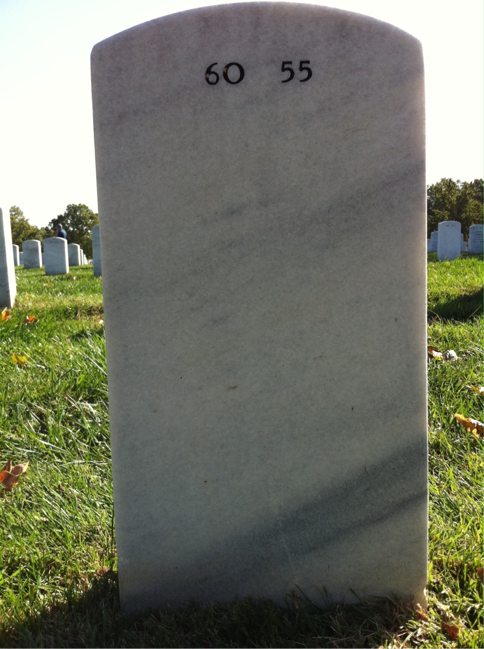Back of headstone — Kenneth Wilson