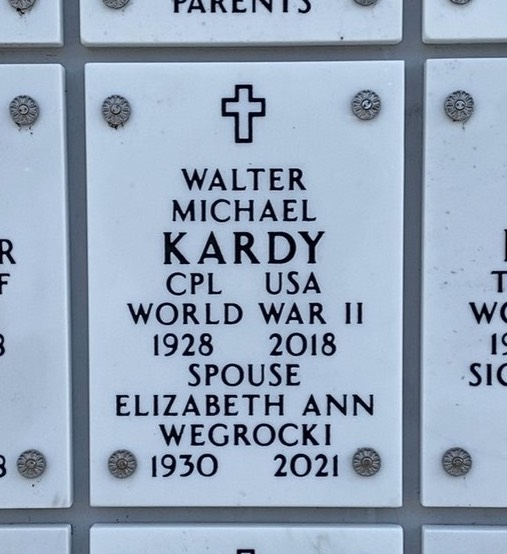 Walter M Kardy