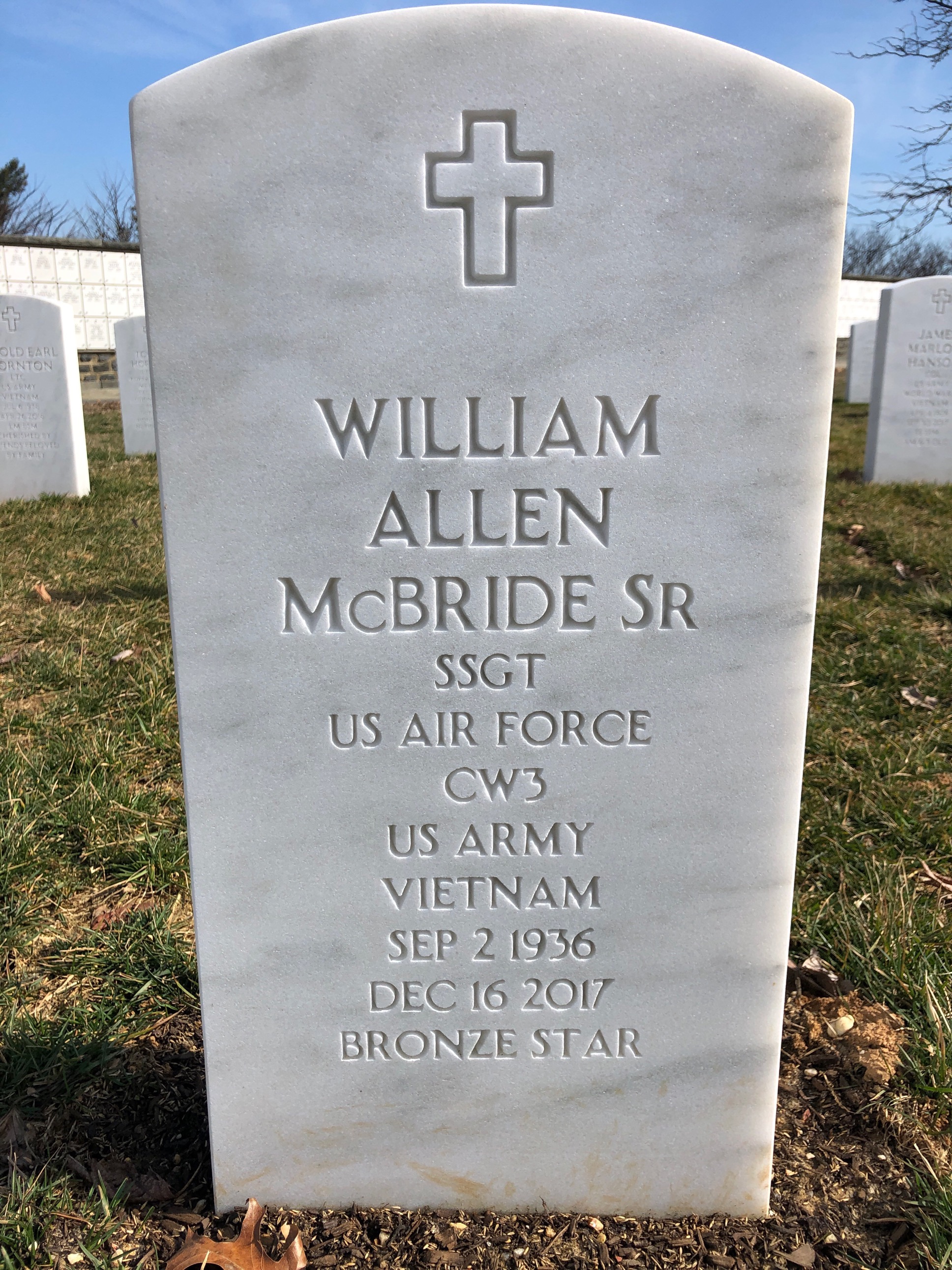 William A Mcbride