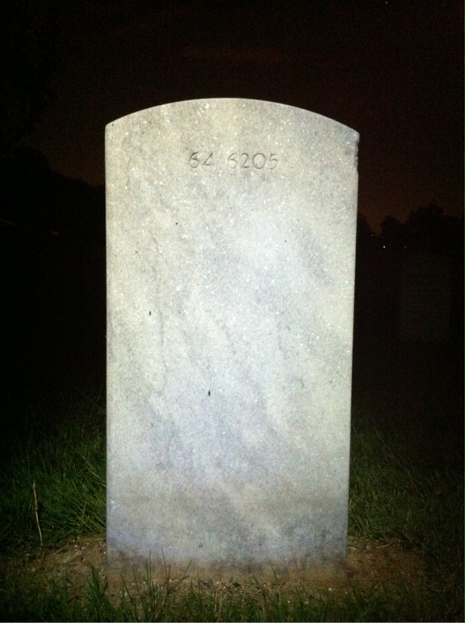 Back of headstone — Elias Moukawsher