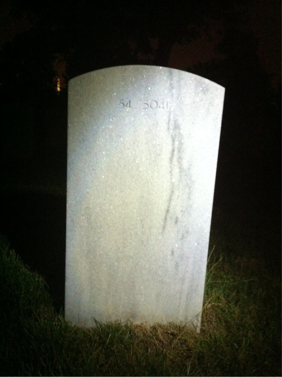 Back of headstone — Barbara Zylstra