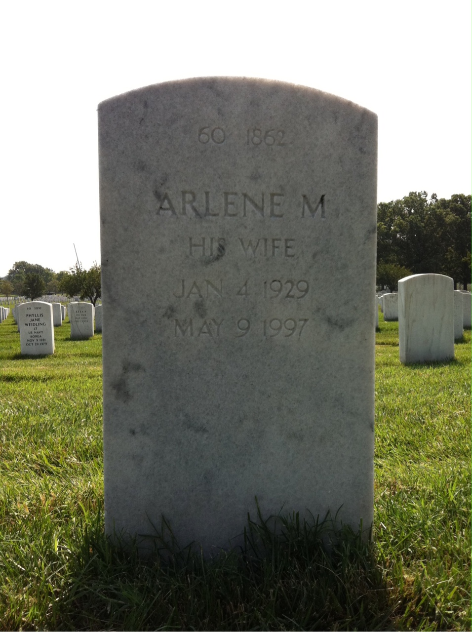 Back of headstone — Vito J Fierro