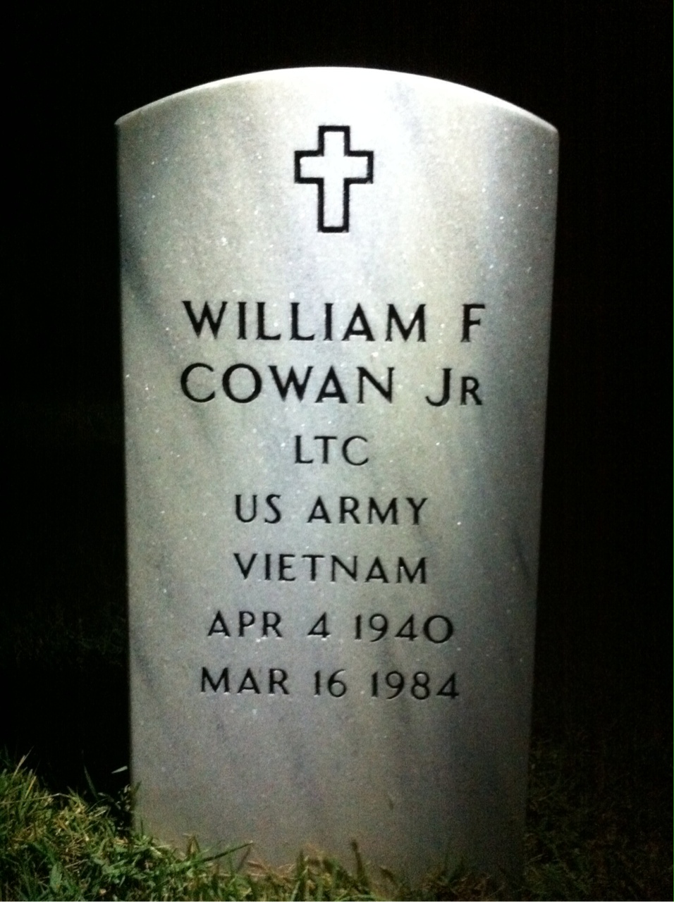 William F Cowan