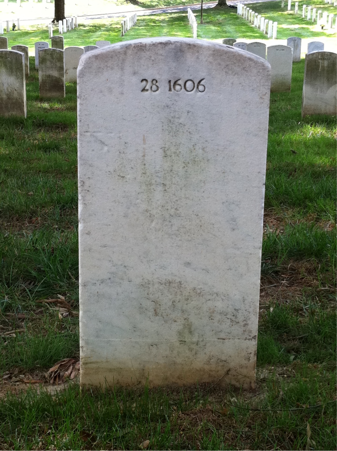 Headstone of Henry Lee Whaley
