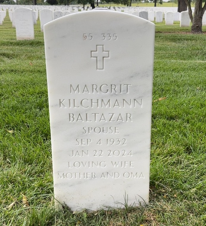 Back of headstone — Jesse Baltazar