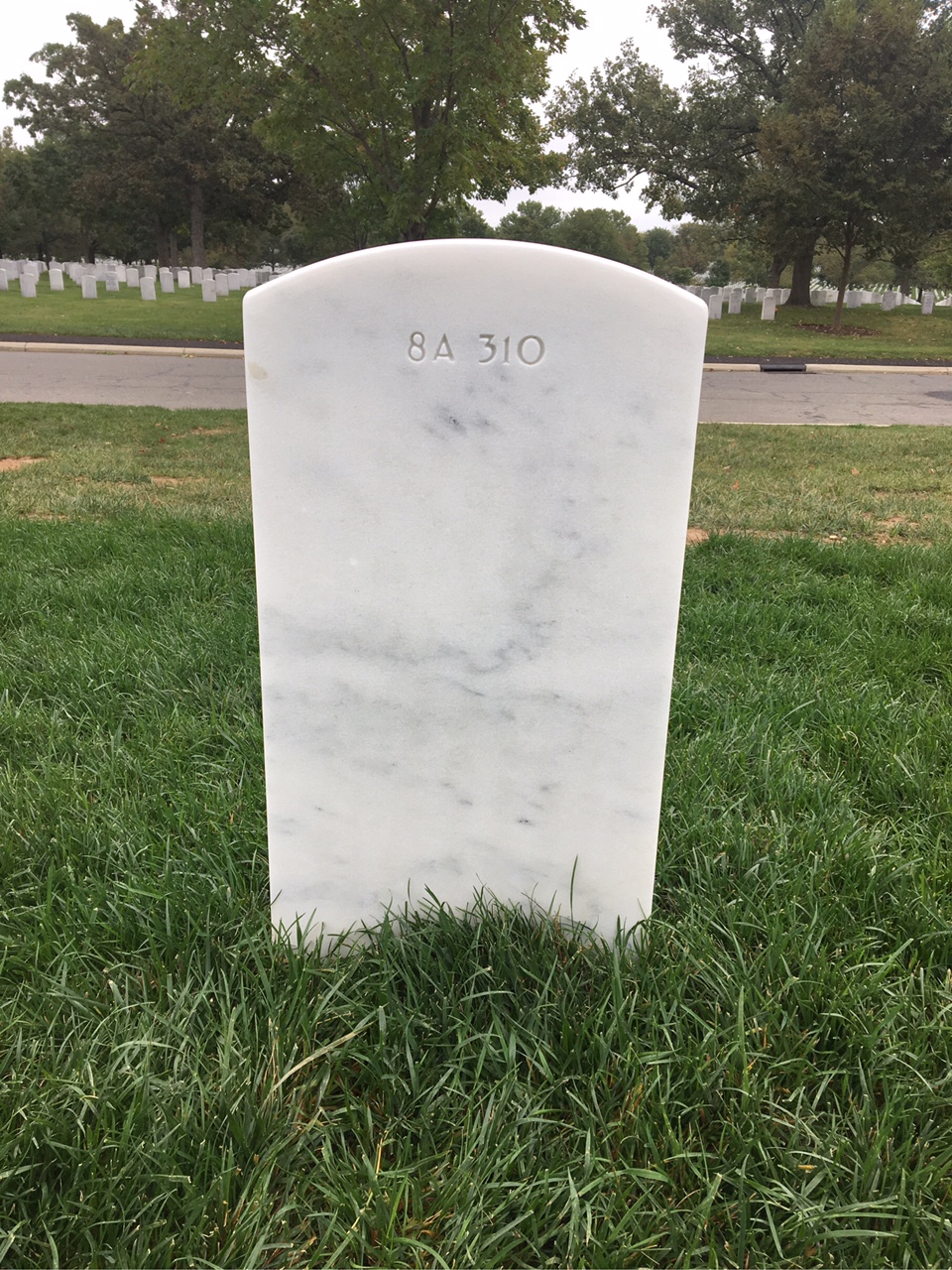 Back of headstone — Robert Harris Wood