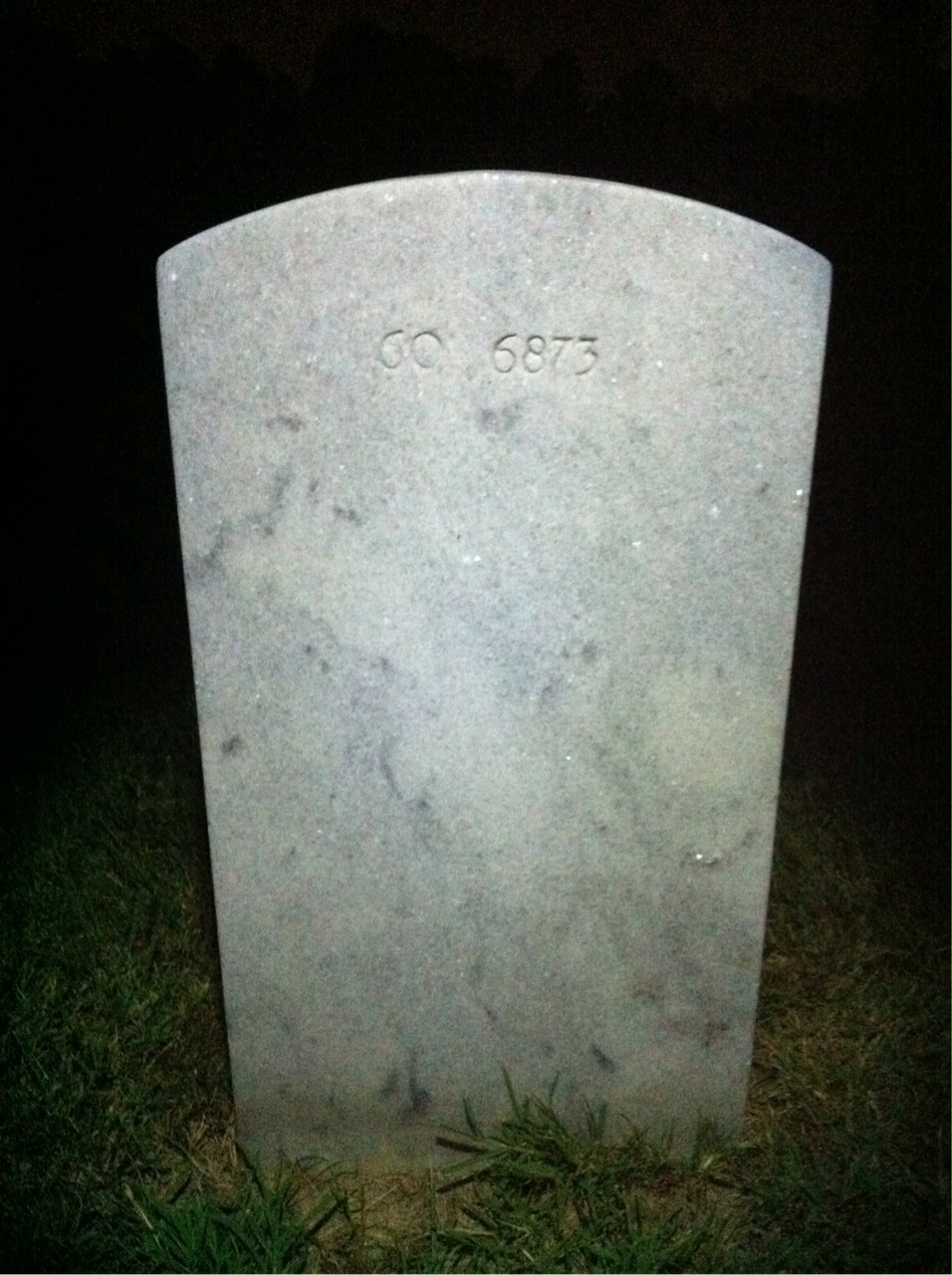 Back of headstone — Stanley Sang Park