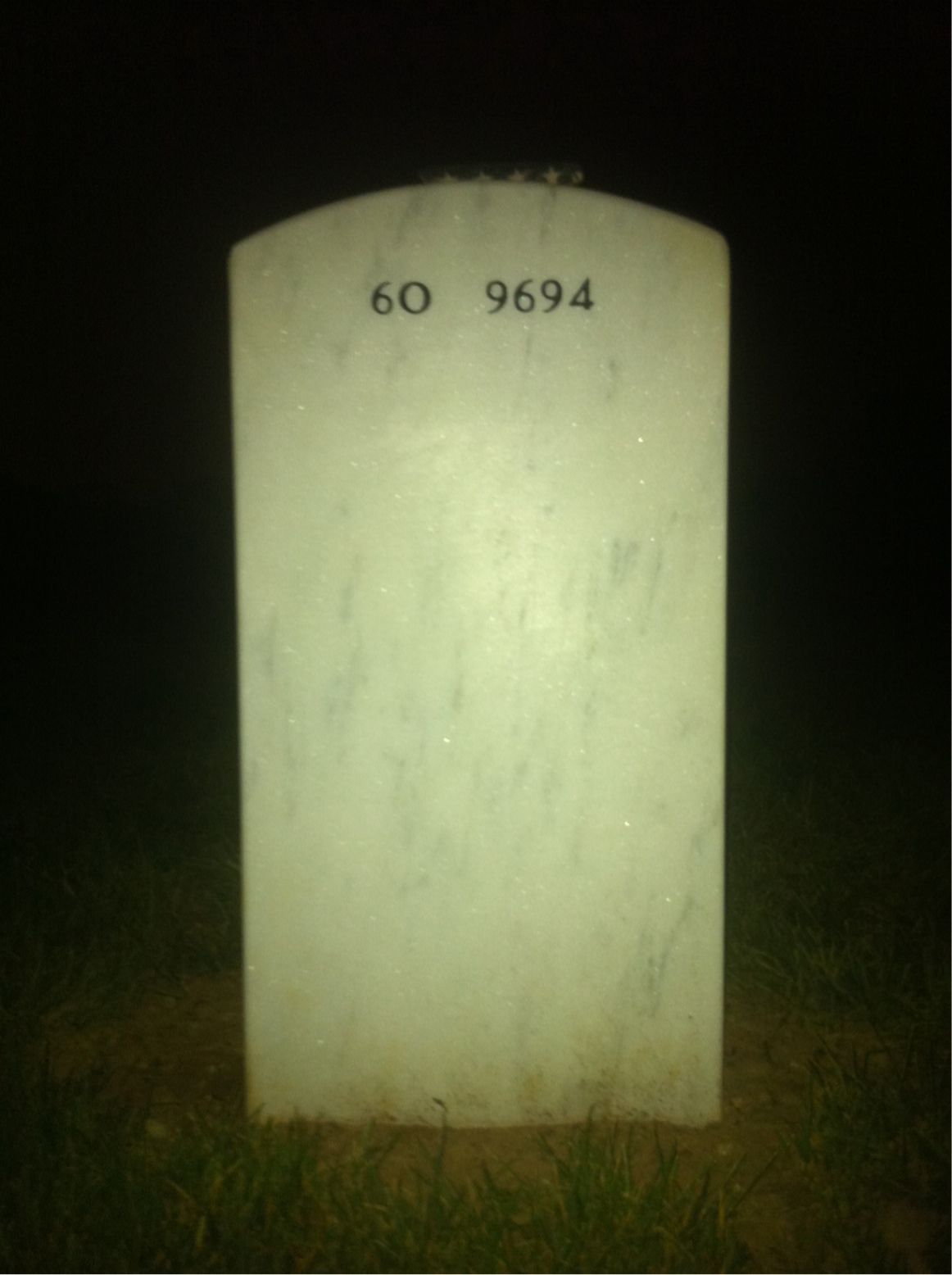 Back of headstone — Joshua Seth Gire