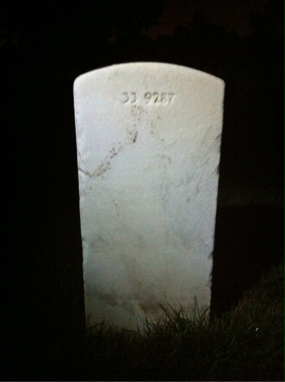 Back of headstone — Elizabeth Andreacchio