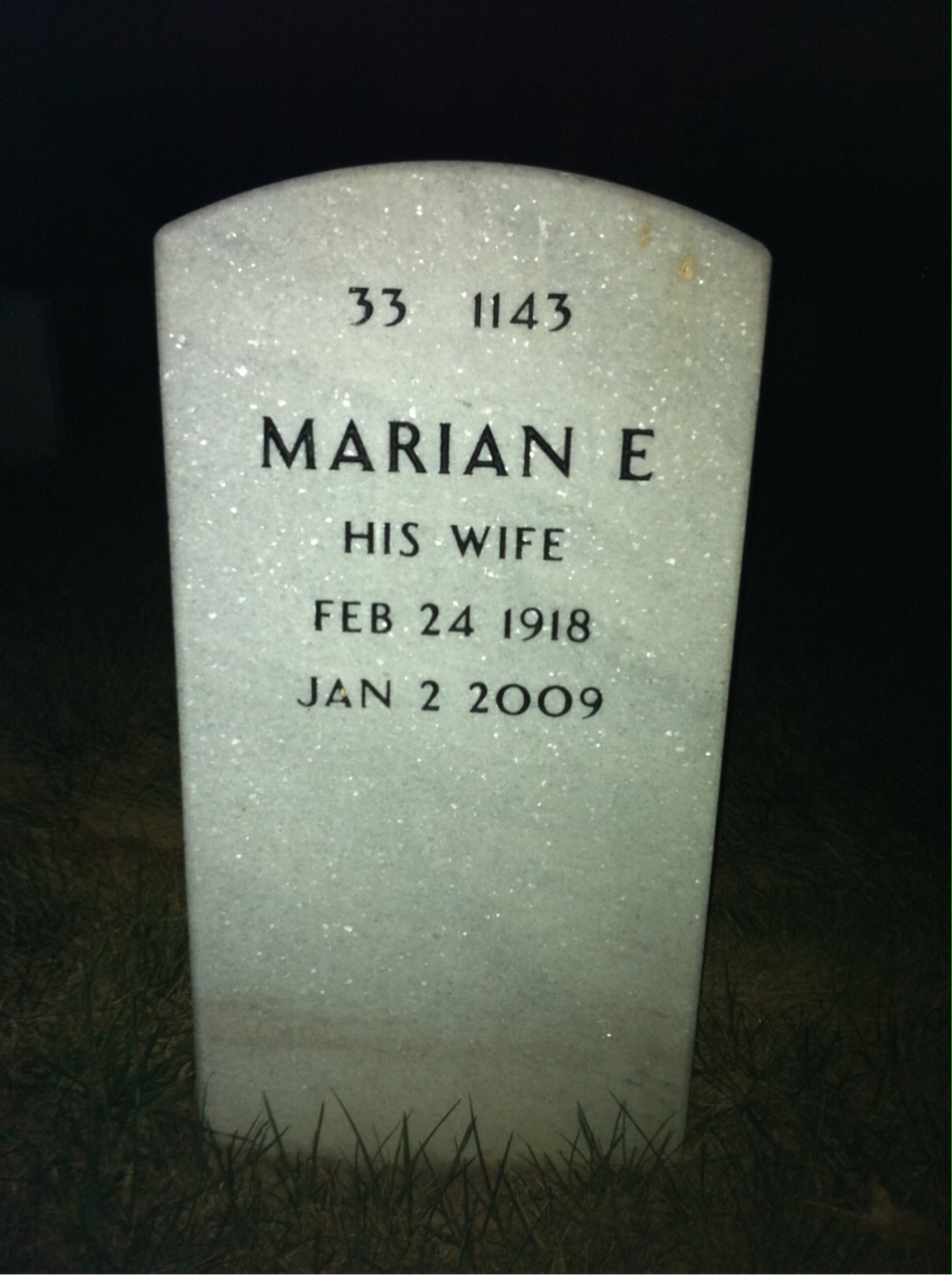 Back of headstone — Cornelius Donahue