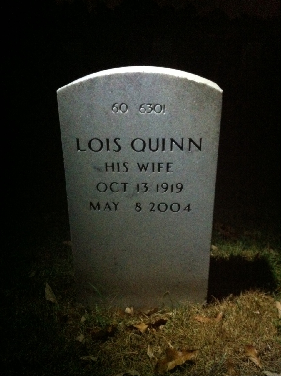 Back of headstone — Francis Jordan