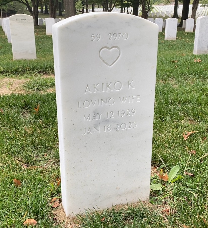 Back of headstone — Earle Cross