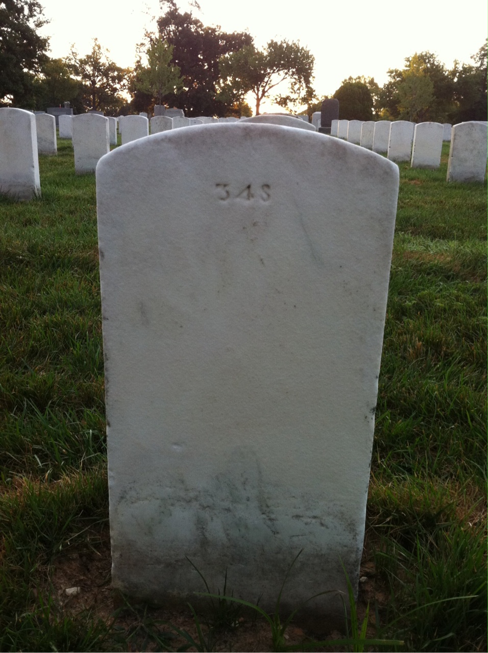 Back of headstone — Bette Mihailov