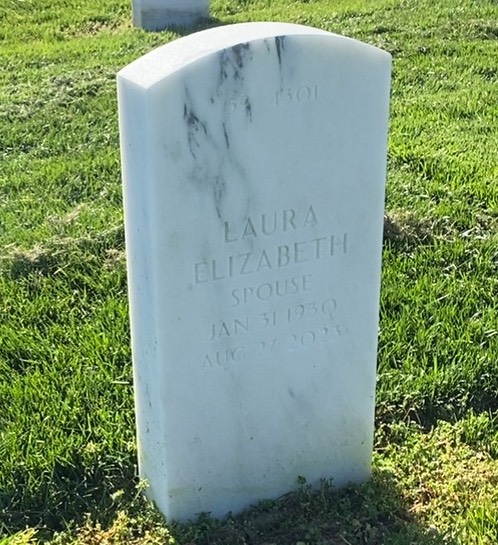 Back of headstone — Paul Mcnicol