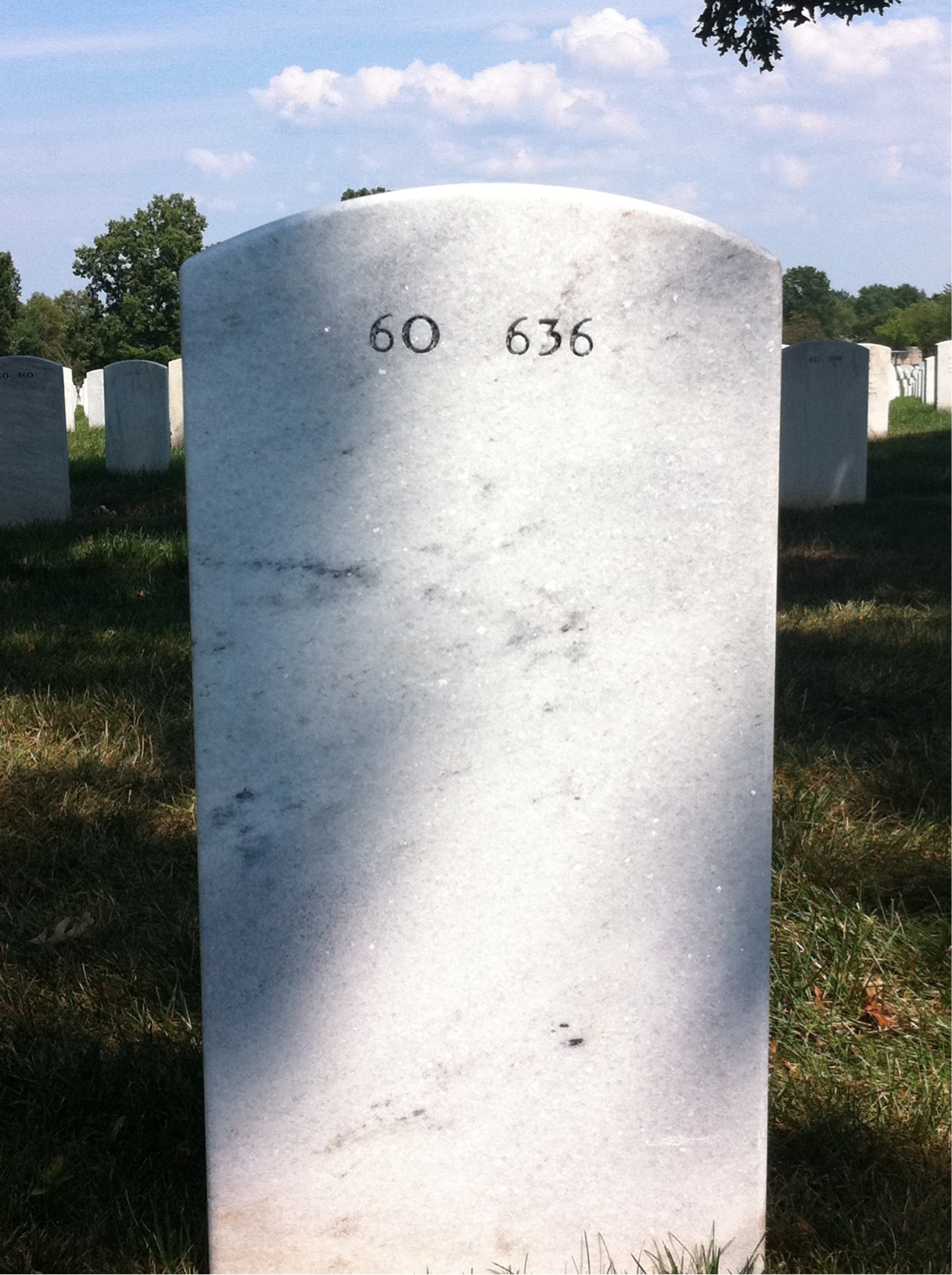 Back of headstone — Joseph Stegall