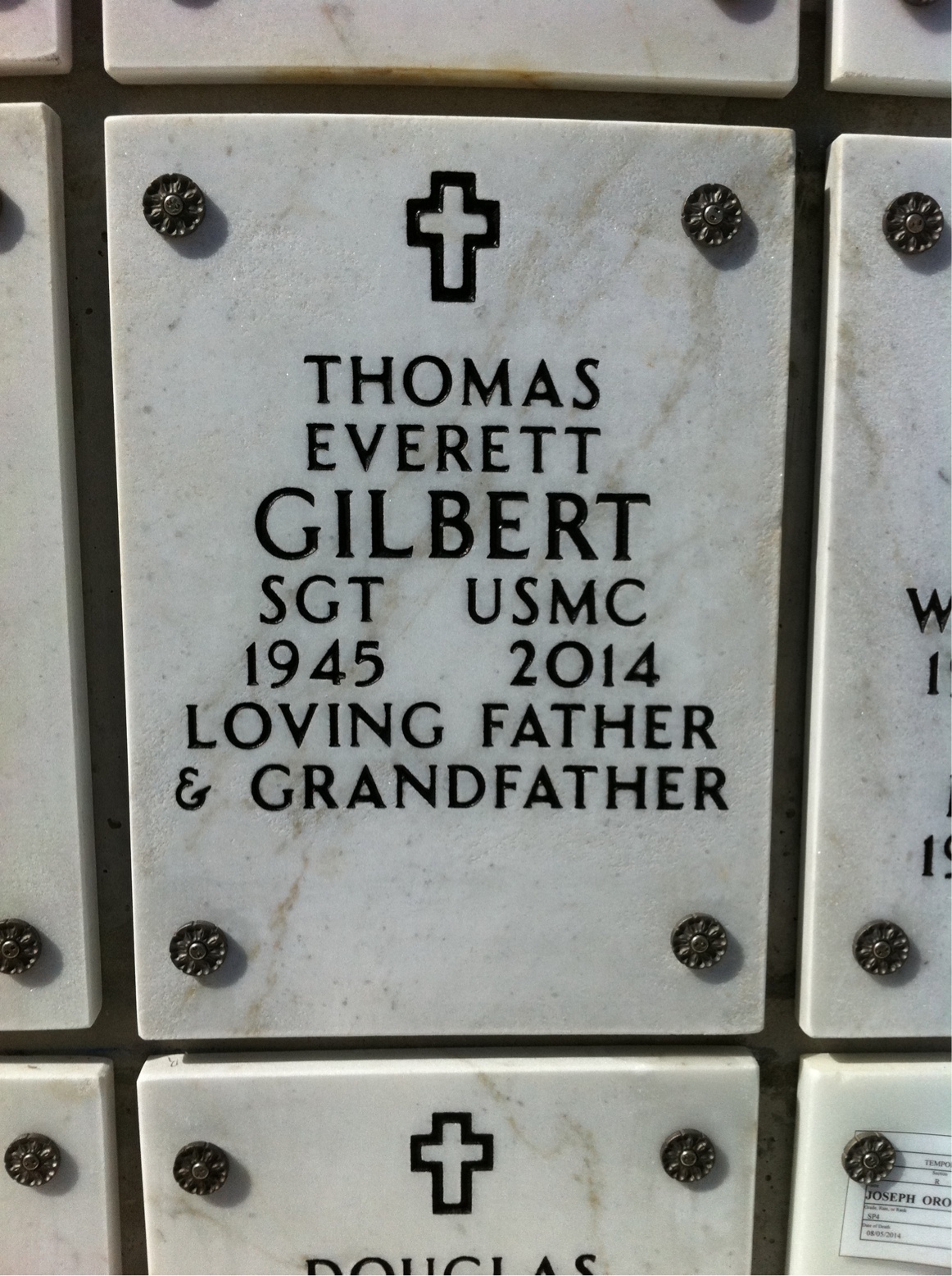 Thomas Everett Gilbert