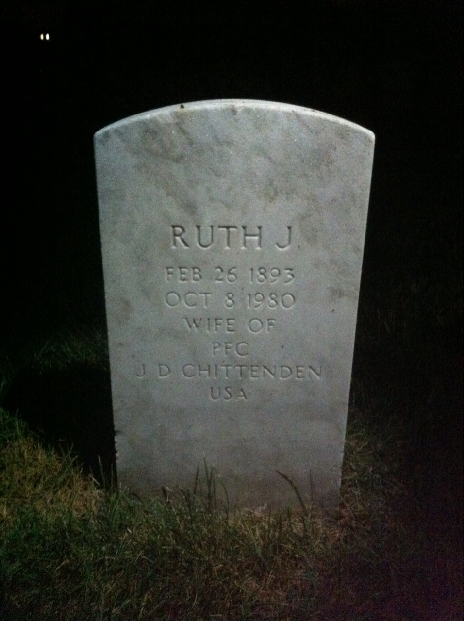 Ruth J Chittenden