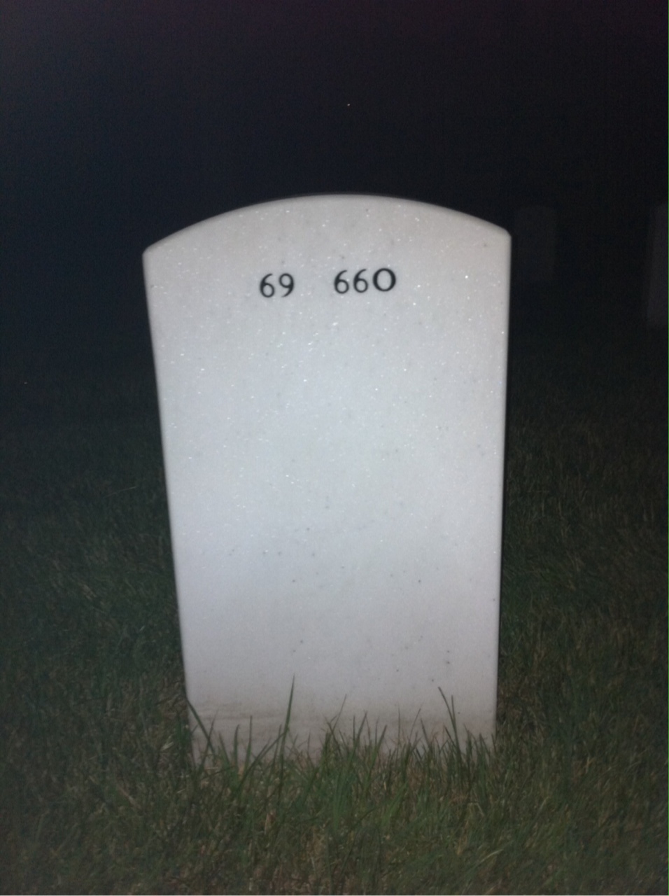 Back of headstone — Ned Reid
