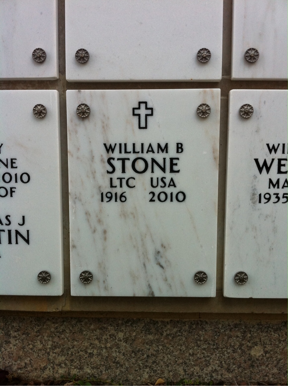 William B Stone