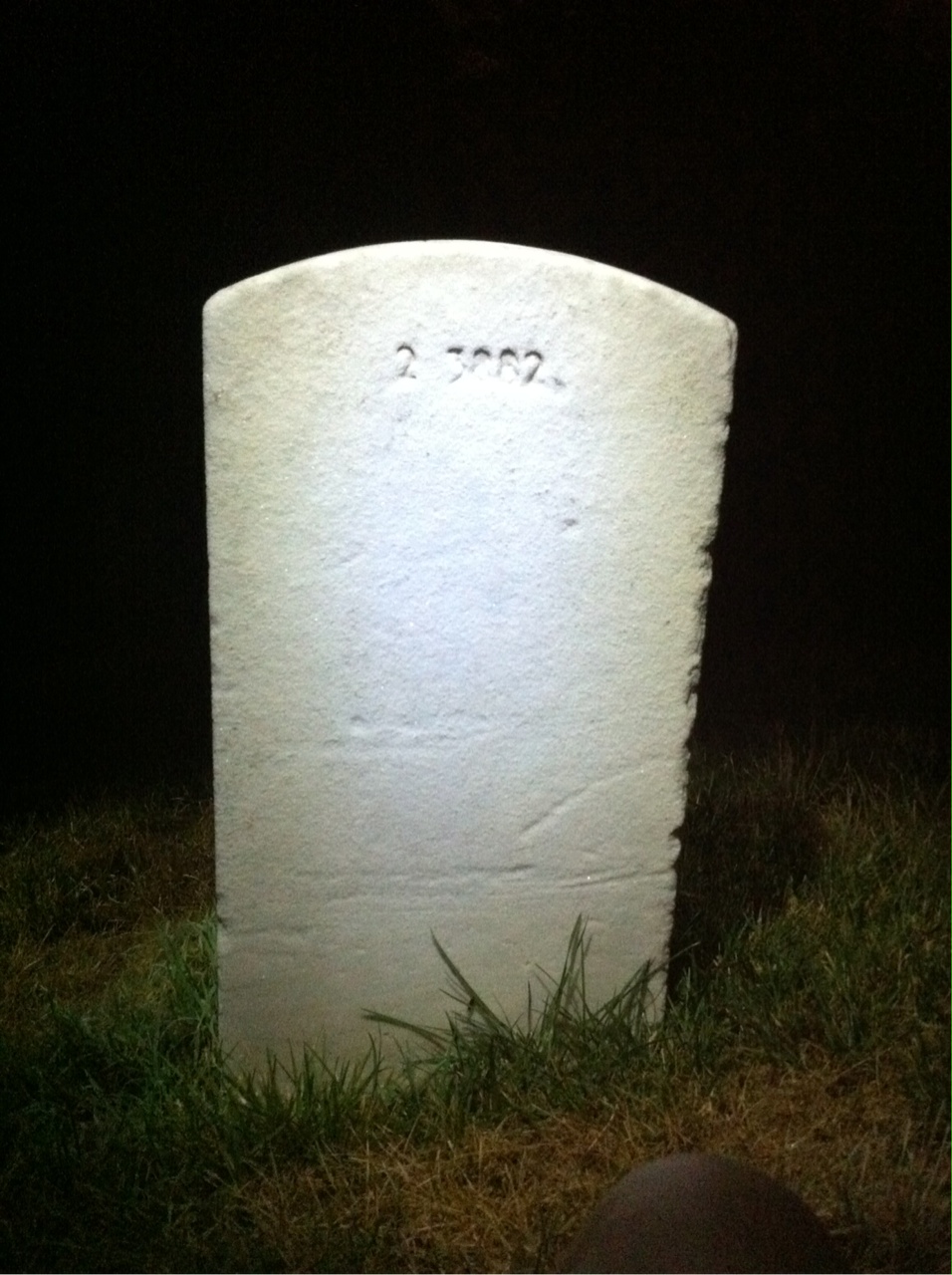 Back of headstone — Henry Mckenney