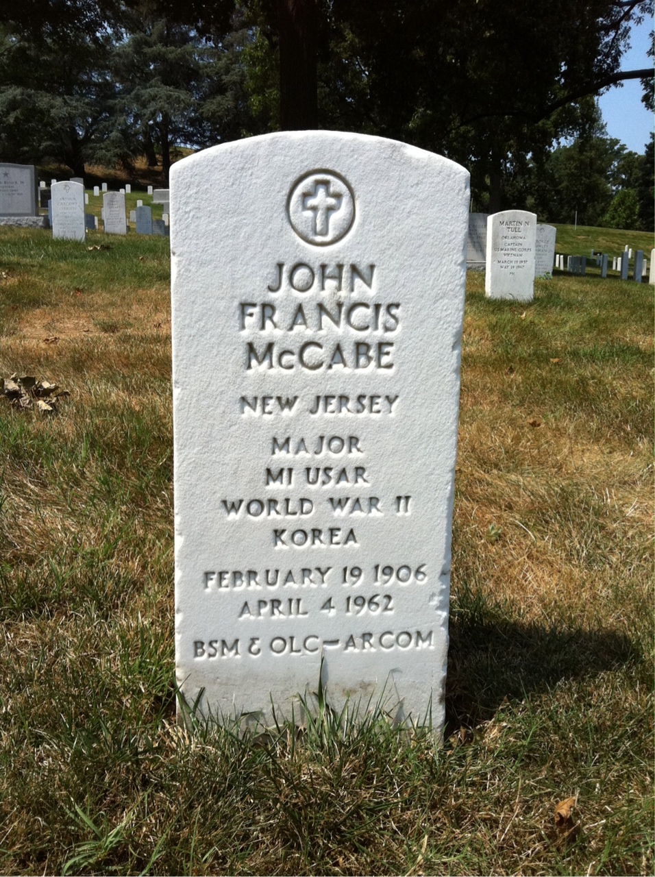 John T Mccabe