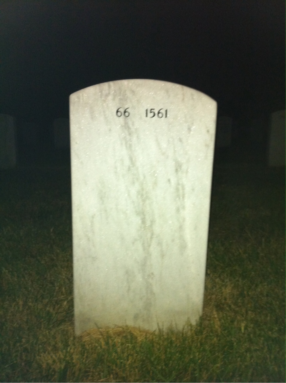 Back of headstone — Donald Eisner