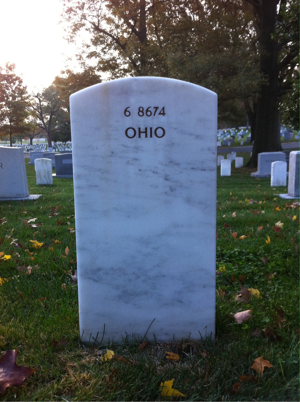 Headstone of Patrick McGunigal