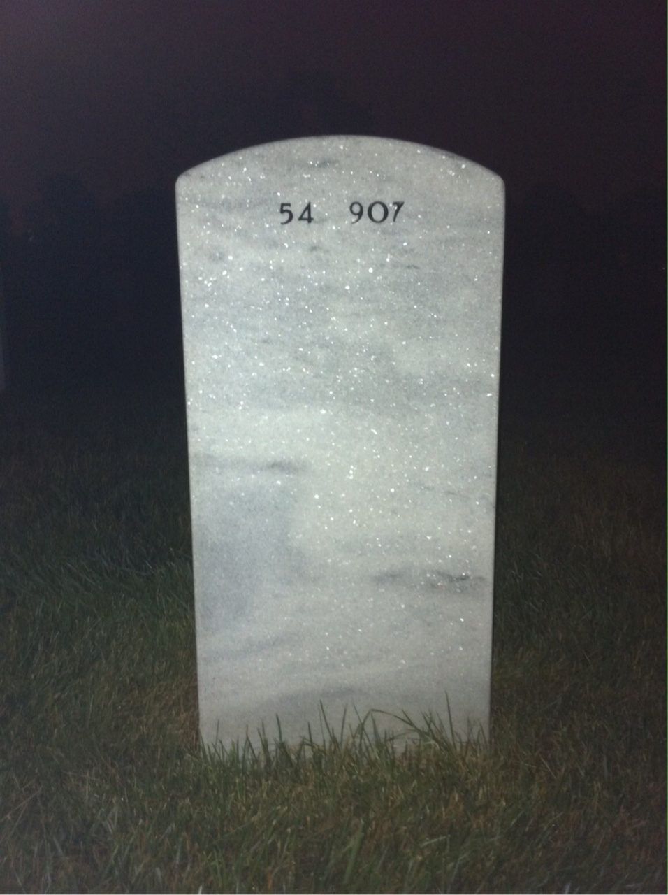 Back of headstone — Alvin Kremer