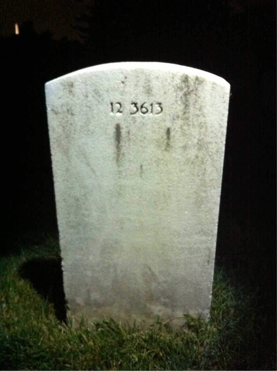 Back of headstone — Joseph Balog