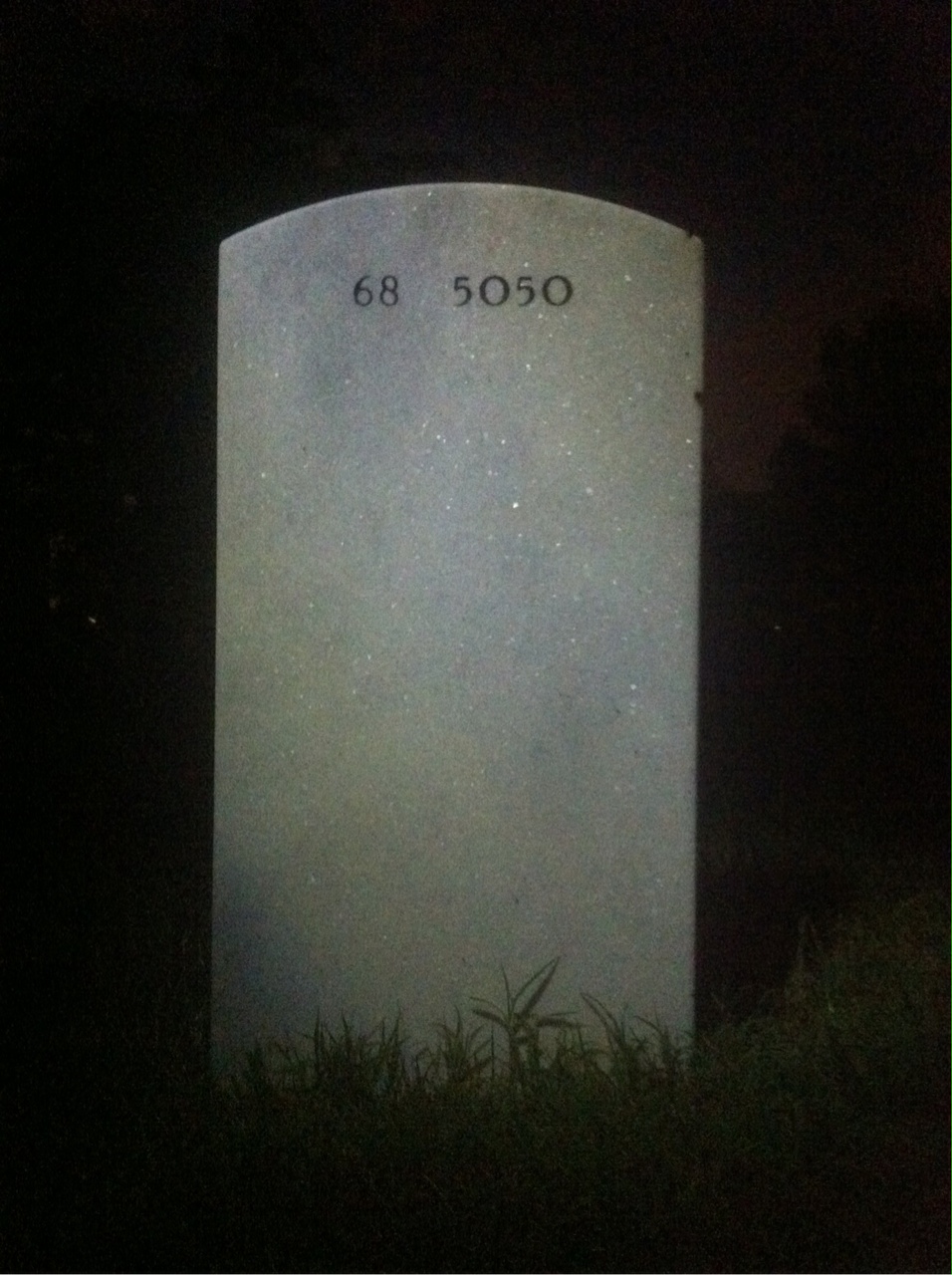 Back of headstone — George Zivich