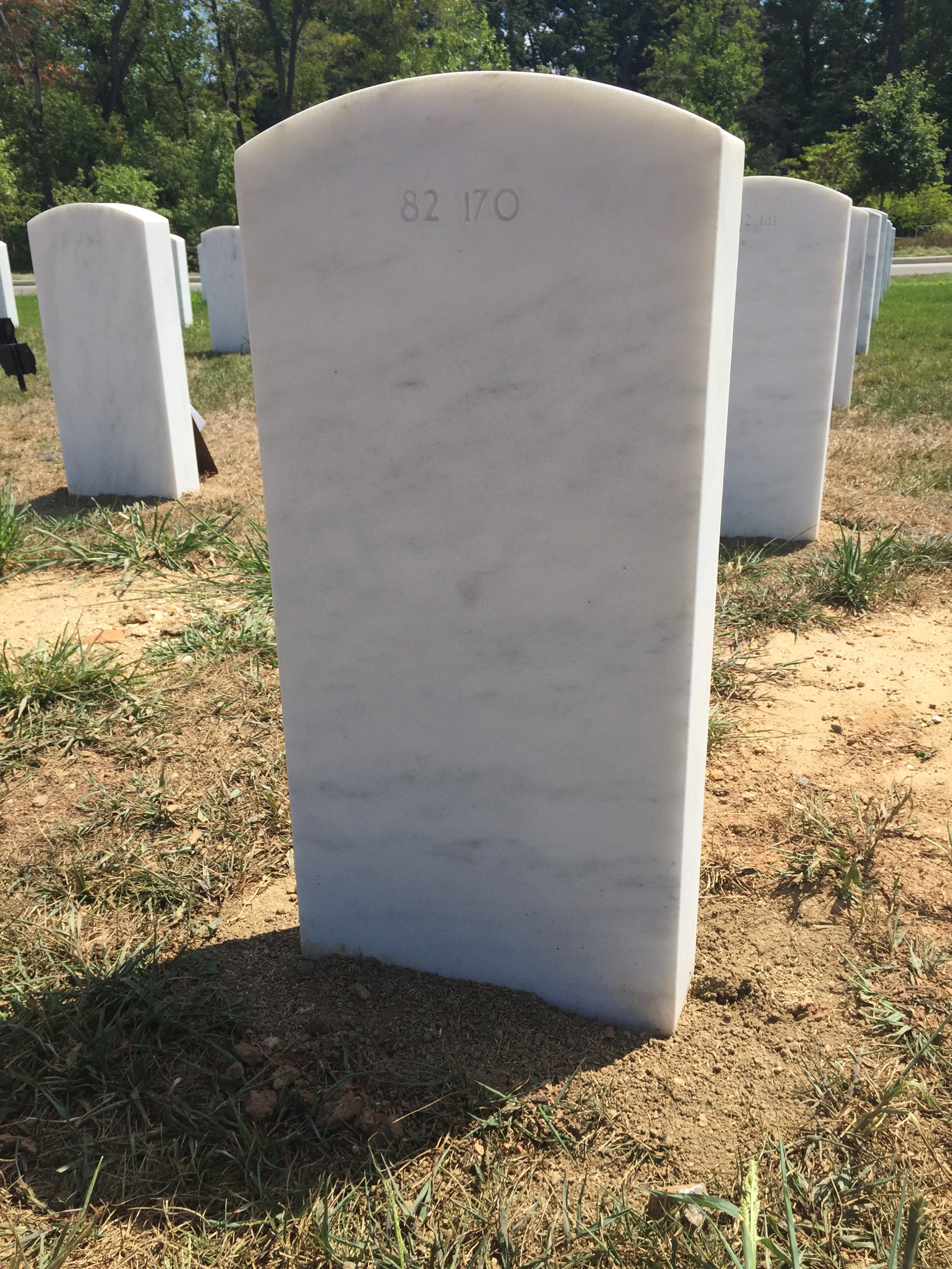 Back of headstone — Thomas Henry Rutledge