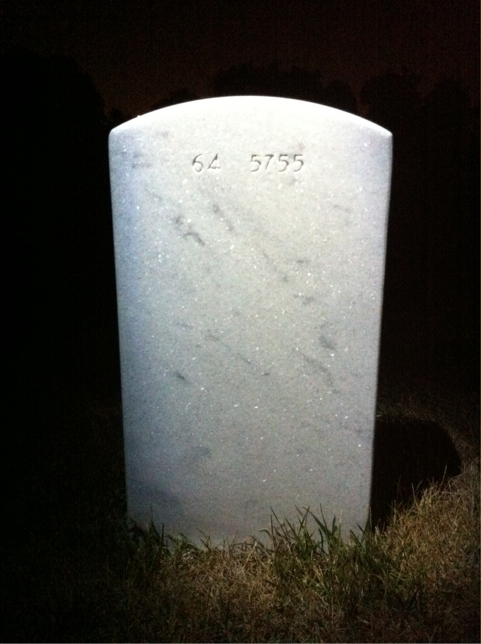 Back of headstone — Joseph Benbenek