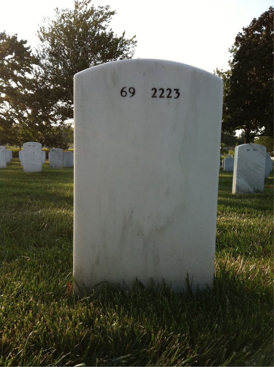 Back of headstone — Mary Pisarczyk