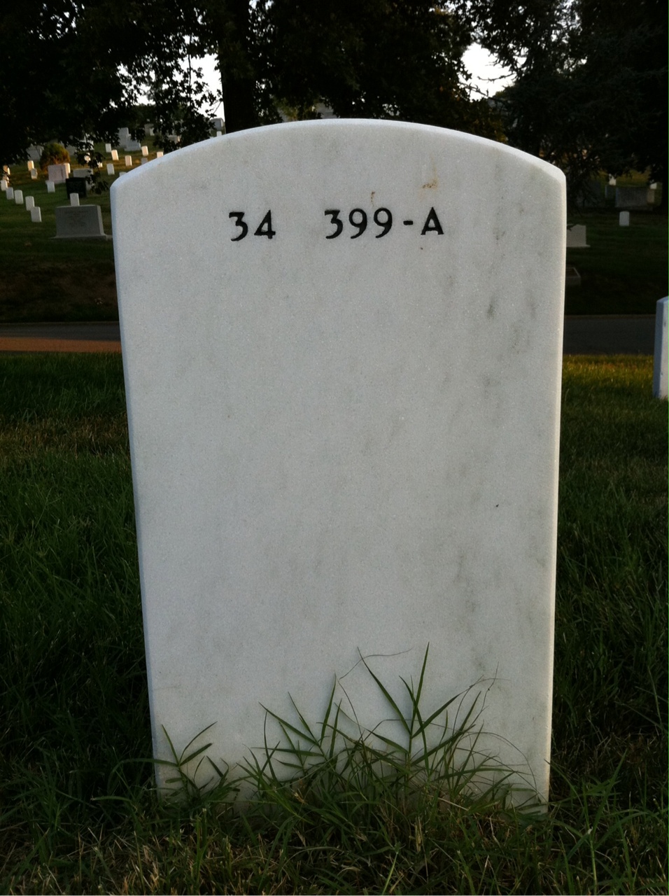 Back of headstone — Michael Debakey