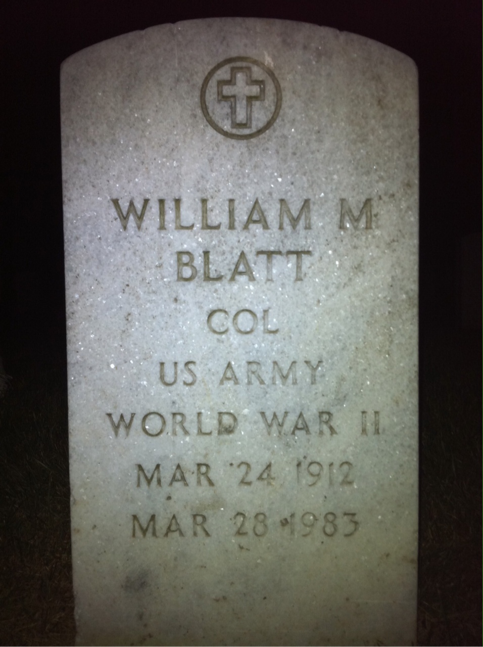 William M Blatt