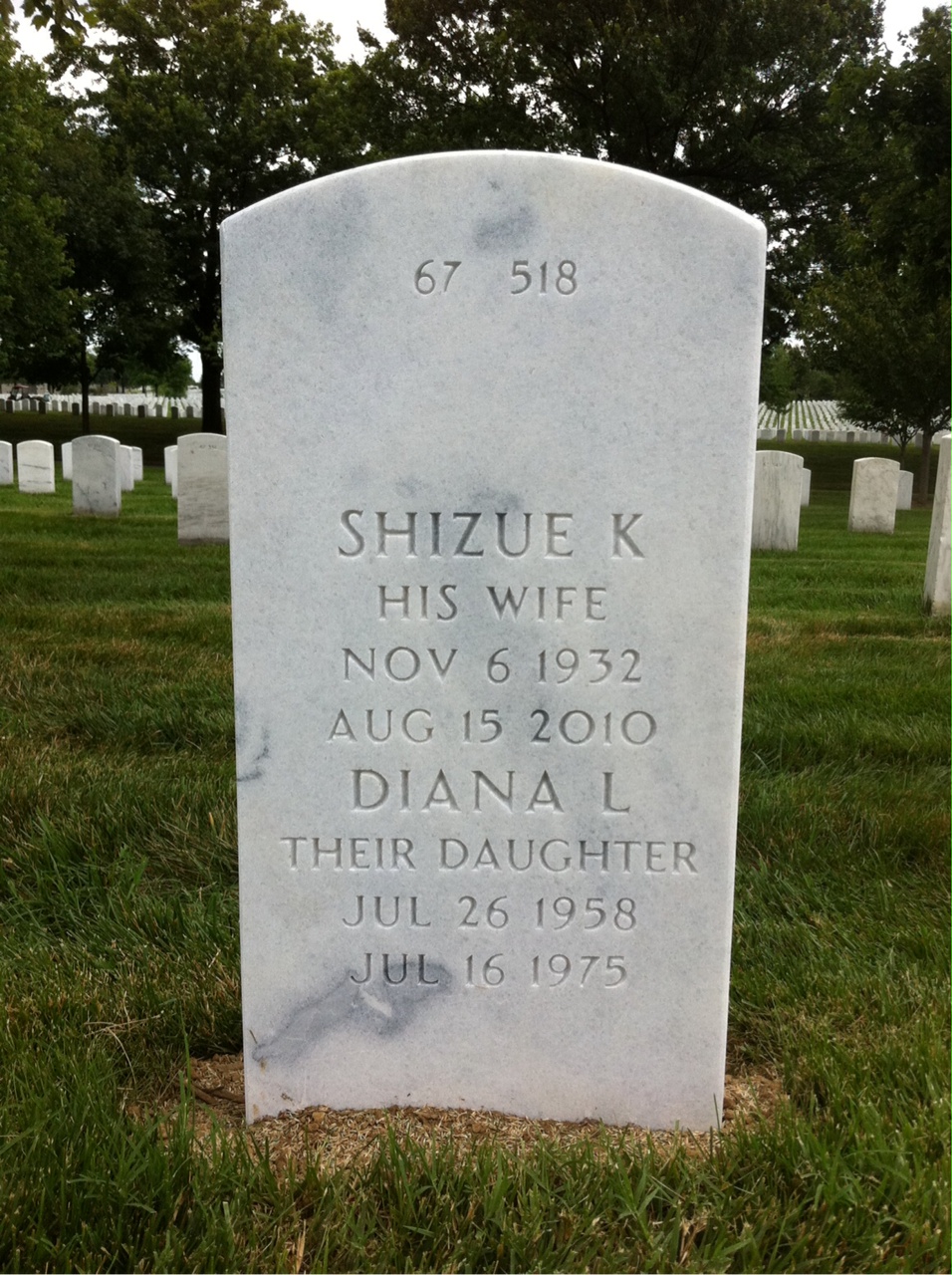 Back of headstone — Joseph Borosky