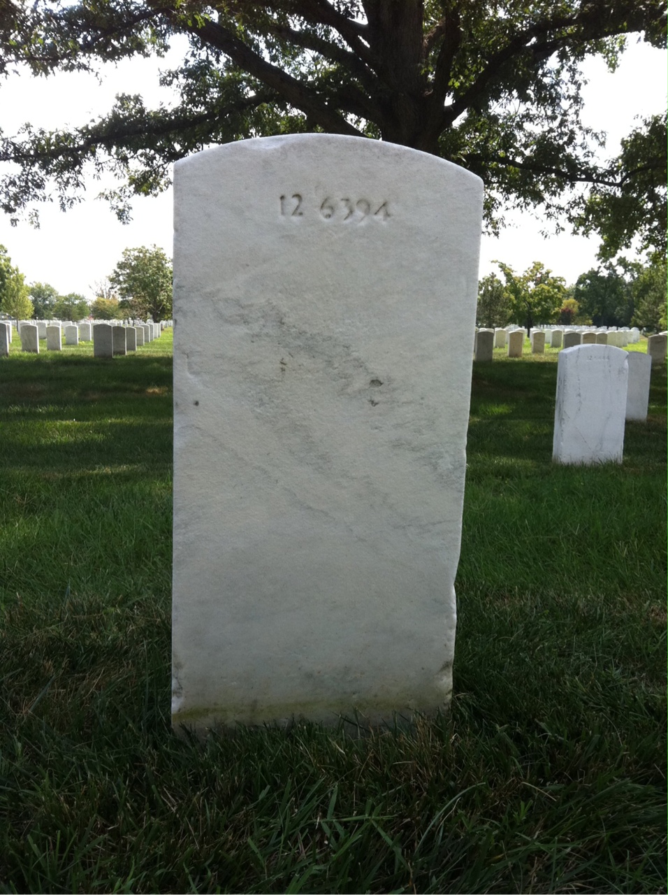 Back of headstone — Sydney Ballam