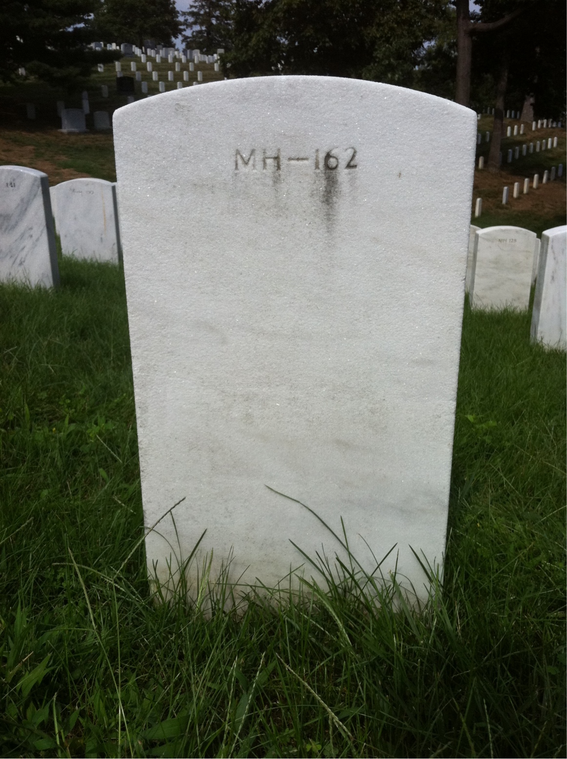 Back of headstone — John Collingwood Hastie