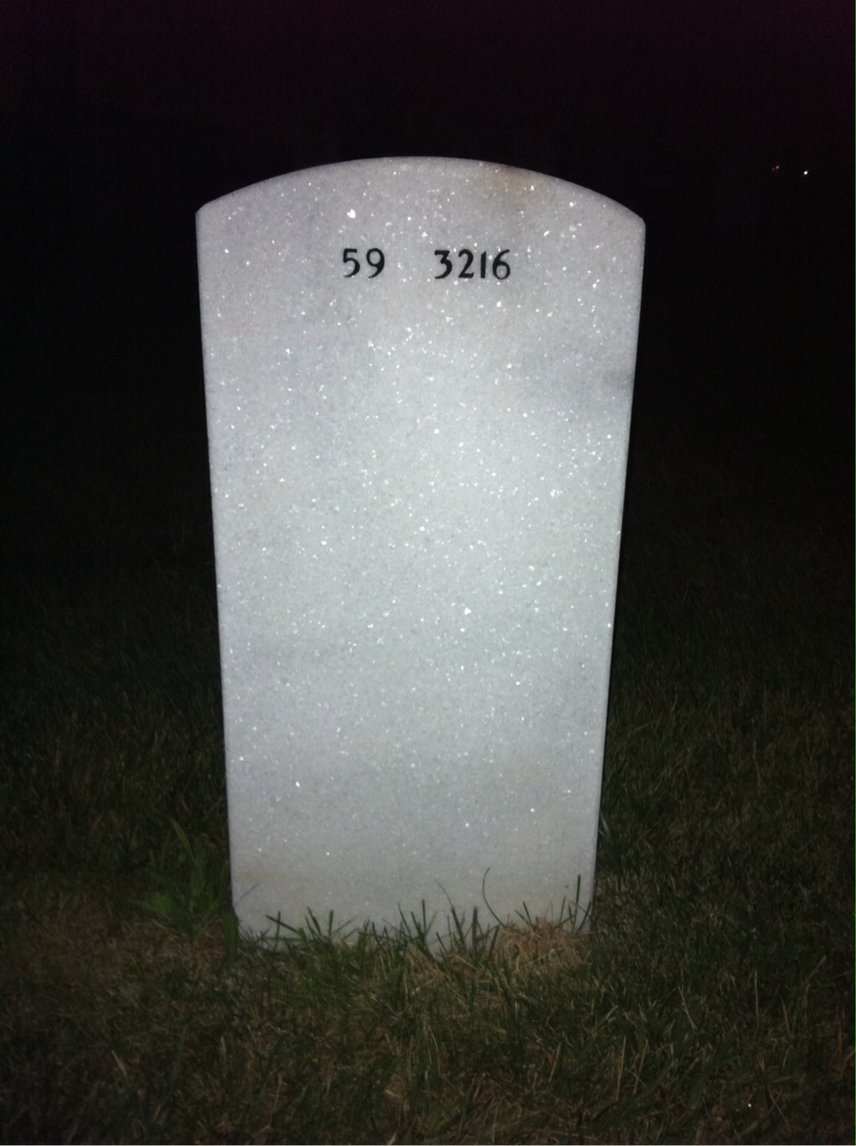 Back of headstone — Demetry Katirchak