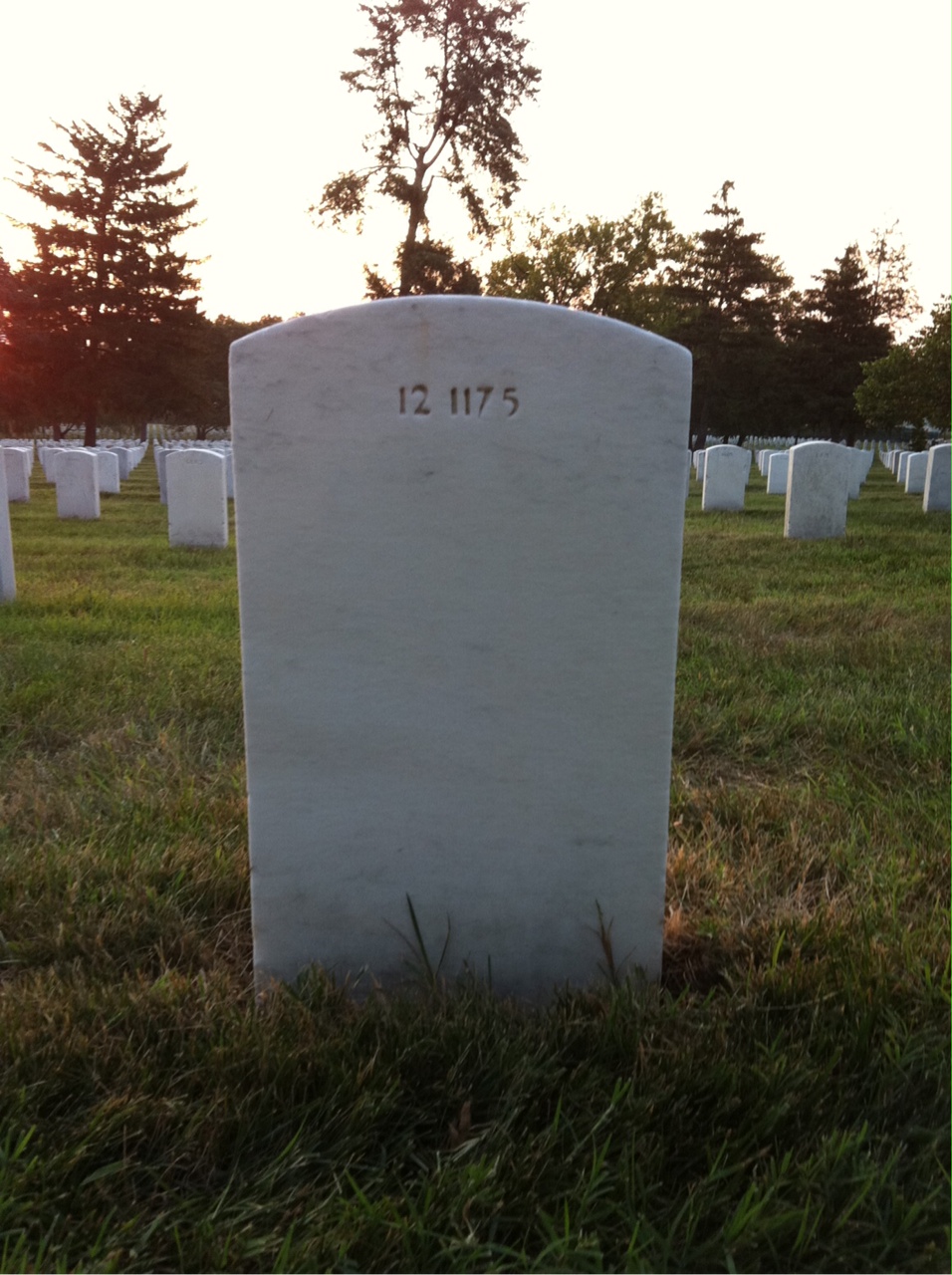 Back of headstone — Amazelie Hundley